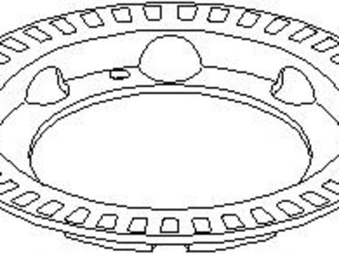 Inel senzor, ABS VW PASSAT (3A2, 35I), VW PASSAT Variant (3A5, 35I), VW GOLF Mk III (1H1) - TOPRAN 110 845