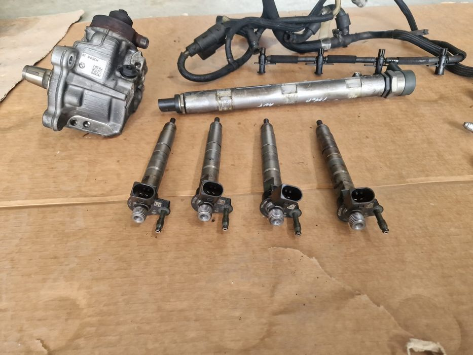Injecție chit pompa rampa injectoare BMW x1 e84 n47 177 Cp