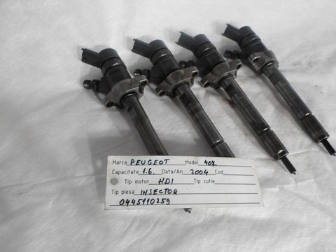 Injectoare Citroen C4 Picasso I (UD_) 1.6 HDi 2005 Cod:0 445 110 259