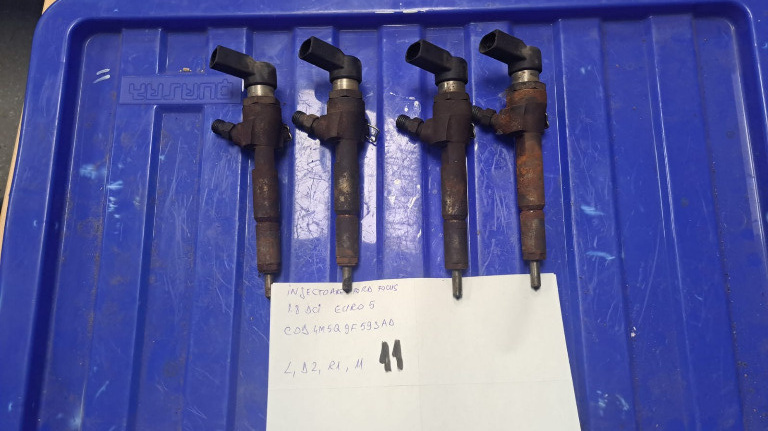 Injectoare Ford Focus 2 Transit Connect 1.8 tdci EURO 5 cod 4M5Q9F593AD