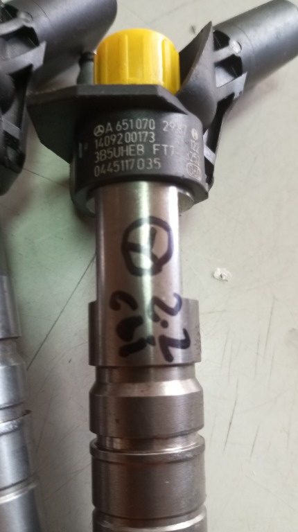 Injectoare Mercedes ML W166, Vito, Viano, Sprinter, Glk 2.2cdi a6510702987 0445117035