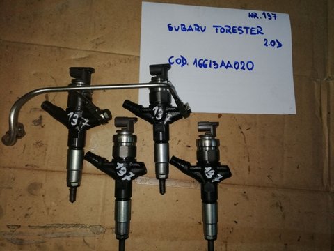 Injectoare Subaru Forester 2.0 diesel, DENSO 16613AA020, an 2008-2013