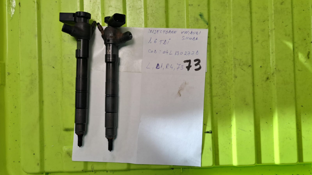 Injectoare VW, Audi, Skoda 1.6 tdi cod 04L130277D