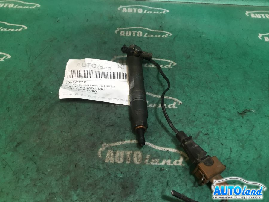 Injector 0281302019 1.9 TDI,cu Fir Mufa Patrata Audi A4 8D2,B5 1995-2000