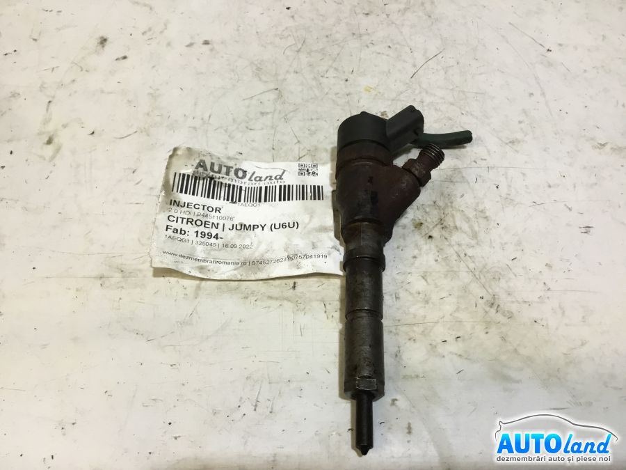 Injector 0445110076 2.0 HDI Citroen JUMPY U6U 1994