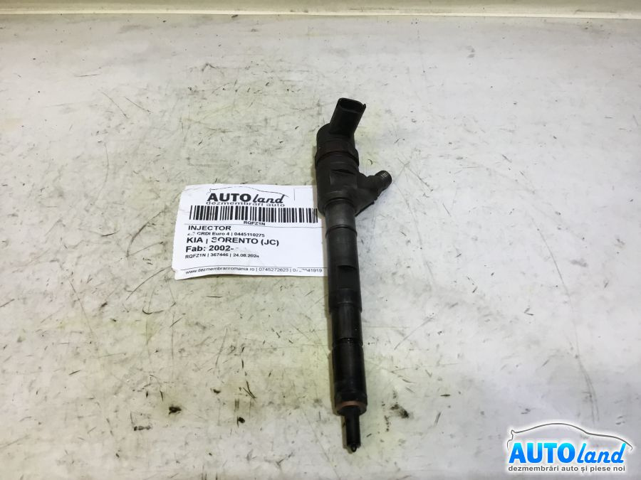 Injector 0445110275 2.5 CRDI Euro 4 Kia SORENTO JC