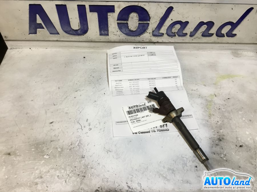 Injector 0445110281 1.6 HDI,probat Peugeot 407 6D 2004