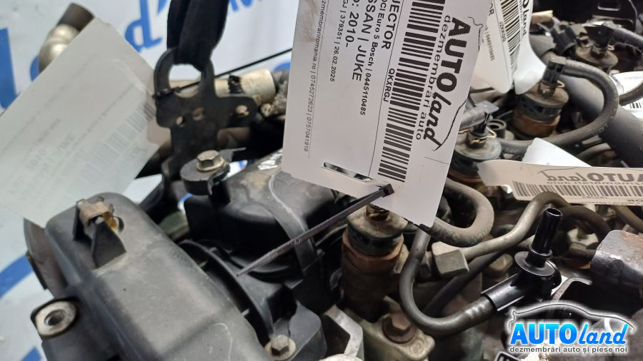 Injector 0445110485 1.5 DCI Euro 5 Bosch Nissan JUKE 2010