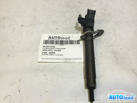 Injector 0445116036 2.4 Diesel Euro 5 Volvo XC60 2008