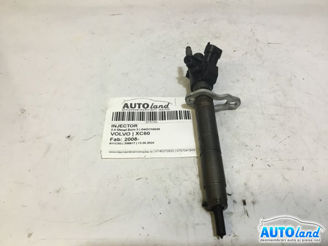 Injector 0445116036 2.4 Diesel Euro 5 Volvo XC60 2008