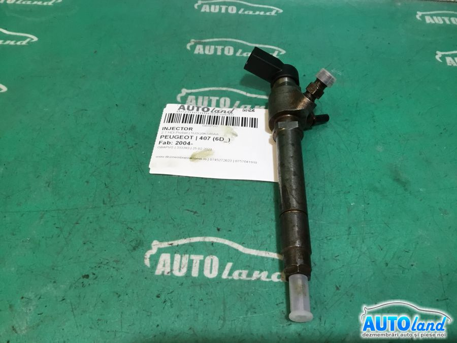 Injector 5u3q9k546aa 2.7 HDI Probat Peugeot 407 6D 2004