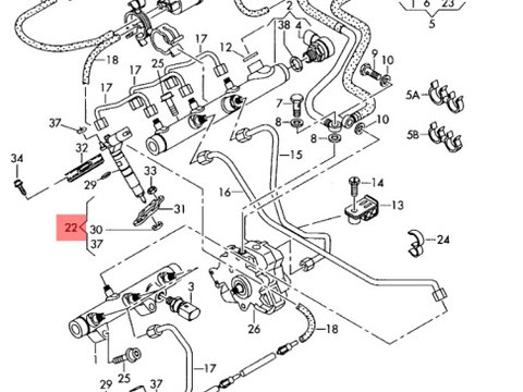 Injector Audi A6 C6 (4F2) Sedan 2006 2.7 TDI OEM 059130277AJ