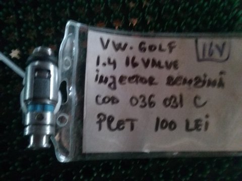 Injector benzina 036031 C VW Golf 1.4 16 valve