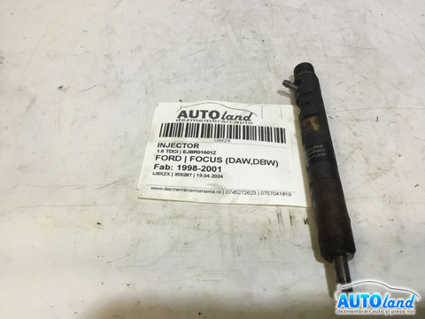 Injector Ejbr01601z 1.8 TDCI Ford FOCUS DAW,DBW 1998-2001