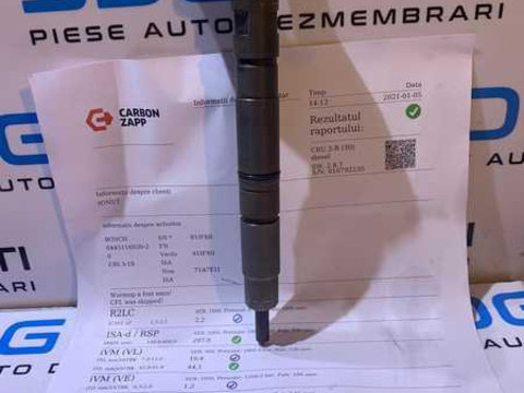 Injector Injectoare Verificate cu Fisa Audi A3 8P 2.0 TDI CBAA CBAB CBBB 2008 - 2013 Cod 0445116030 03L130277