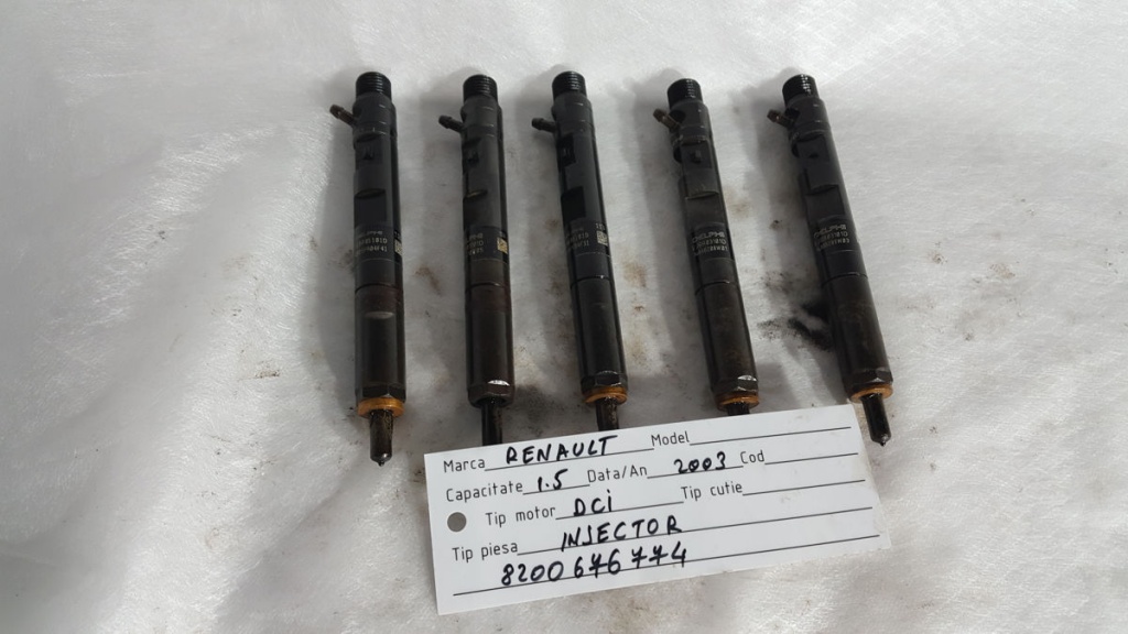 Injector Renault Megane 1.5 DCI 2003 COD: 8200676774