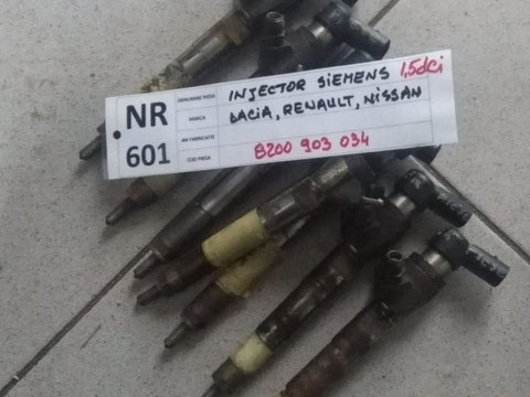 Injector SIEMENS RENAULT 1.5 dci