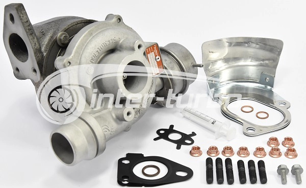 INTER-TURBO Compresor,sistem de supraalimentare IT-54399700076 compatibil cu RENAULT CLIO III (BR0/1, CR0/1) 2005 2006 2007 2008 2009 2010 2011 2012 2013 2014