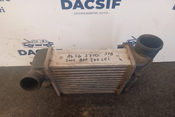 Intercooler 2.7 TDI 0281002399 038906051B 4F0145805E 4F0145805E Audi A6 4F/C6 [2004 - 2008] wagon 5-usi 3.0 TDI MT quattro (225 hp)