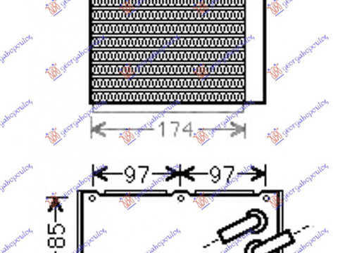 INTERCOOLER ADITIONAL 1.2 TSi BENZINA (120x200x60), VW, VW TOURAN 10-15, PEUGEOT, PEUGEOT EXPERT 07-16, Partea frontala, Radiator Intercooler, 885006260