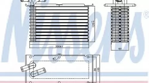 Intercooler AUDI A1 8X1 8XK 8XF NISSENS 96470 PieseDeTop