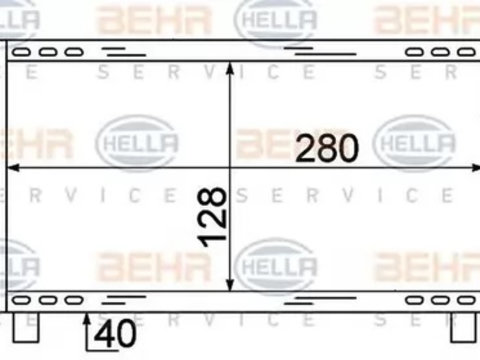 Intercooler AUDI A2 8Z0 HELLA 8ML 376 723-421 PieseDeTop