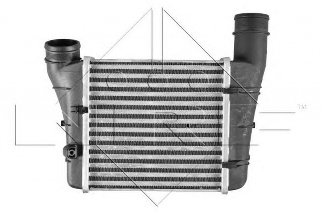 Intercooler AUDI A4 8EC B7 NRF 30148A