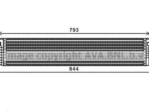 Intercooler AUDI A4 8K2 B8 AVA I4319