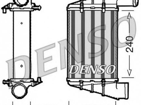 Intercooler AUDI A6 4B2 C5 DENSO DIT02001