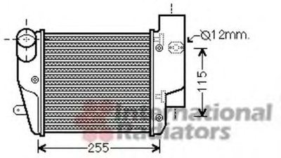 Intercooler AUDI A6 Allroad 4FH C6 VAN WEZEL 03004