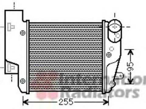 Intercooler AUDI A6 Allroad 4FH C6 VAN WEZEL 03004304