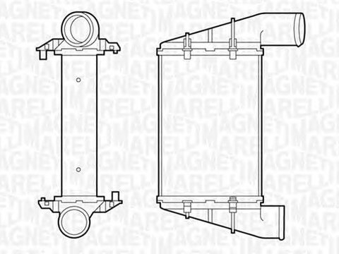 Intercooler AUDI A6 Avant 4A C4 MAGNETI MARELLI 351319201160