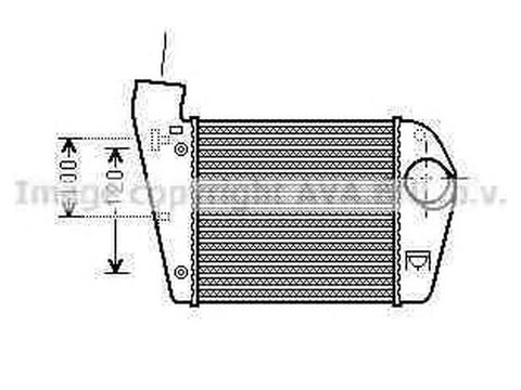 Intercooler AUDI A6 Avant 4F5 C6 AVA I4308