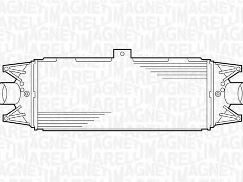 Intercooler AUDI A7 Sportback 4GA 4GF MAGNETI MARELLI 351319201550