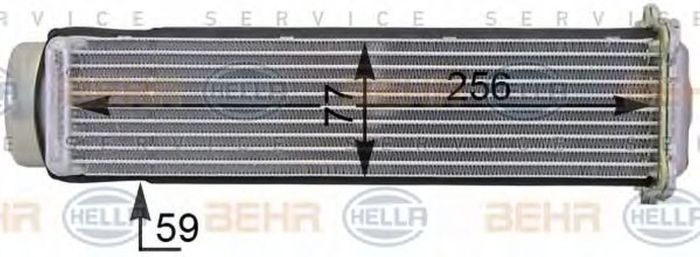 Intercooler AUDI Q7 4M HELLA 8ML376701291