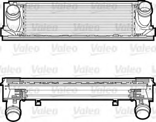 Intercooler BMW Seria 4 Cabriolet (F33, F83) (2013 - 2016) VALEO 818259