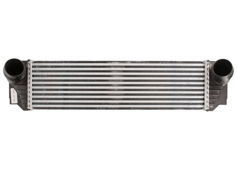 Intercooler BMW Seria 5 F10/F11, 09.2010-2017, motor 2.0 d 135kw, diesel, 3.0 d 220kw, diesel, cutie automata, cu/fara AC, aluminiu brazat/plastic, 550x161x80 mm,