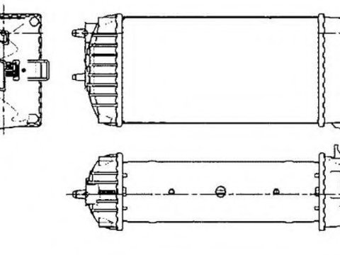 Intercooler CITROËN XSARA PICASSO (N68) (1999 - 2016) NRF 30278