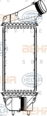 Intercooler CITROEN C4 Grand Picasso I UA HELLA 8ML376777371