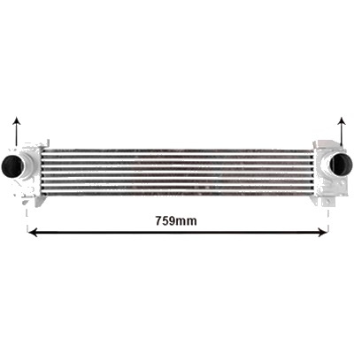 Intercooler CITROEN DS4 2011->2015, DS5 