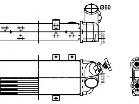Intercooler compresor 30305 NRF pentru Kia Cee d Kia Pro cee d