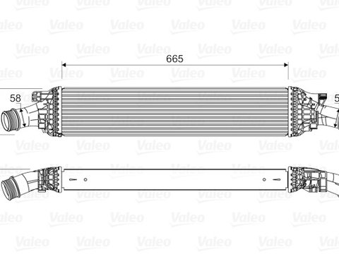 Intercooler compresor 818601 VALEO pentru Audi A6 Audi Q5 Audi A5 Audi A4