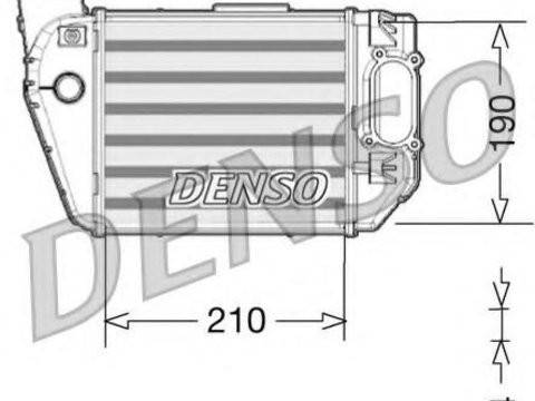 Intercooler, compresor AUDI A4 (8E2, B6), AUDI A4 Avant (8E5, B6) - DENSO DIT02021