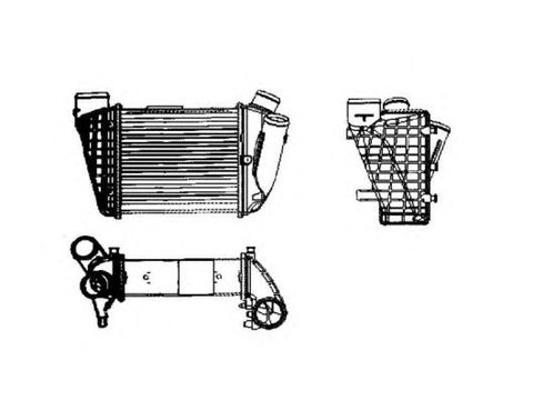 Intercooler compresor AUDI A4 (8E2, B6) - Cod intern: W20089520 - LIVRARE DIN STOC in 24 ore!!!