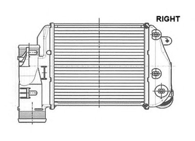Intercooler compresor AUDI A6 (4F2, C6) - Cod inte