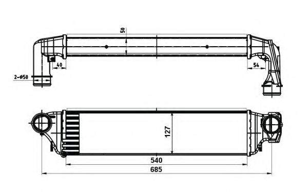 Intercooler, compresor BMW Seria 3 Touring (E46) (