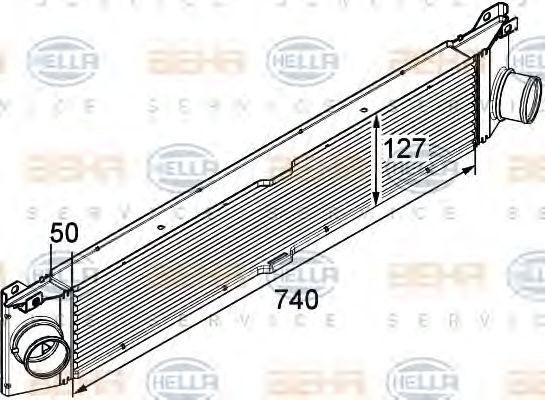 Intercooler compresor FIAT DUCATO bus (250) - Cod intern: W20089512 - LIVRARE DIN STOC in 24 ore!!!