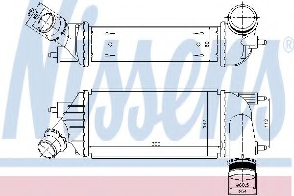 Intercooler, compresor FIAT SCUDO (272, 270) (2007