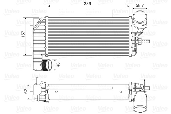 Intercooler compresor # Ford C-max 2010 2011 2012 