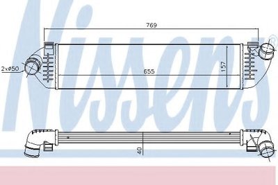 Intercooler, compresor FORD FOCUS II Limuzina (DA)